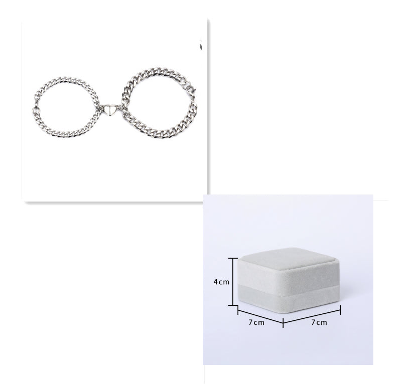 Love Magnet Couple Bracelet